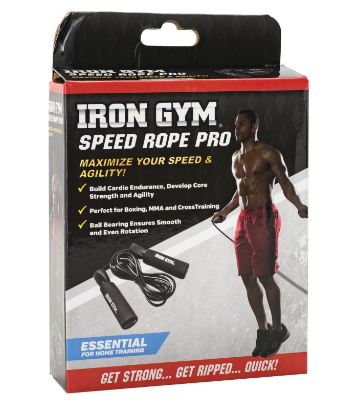 Iron gym discount nylon speed rope